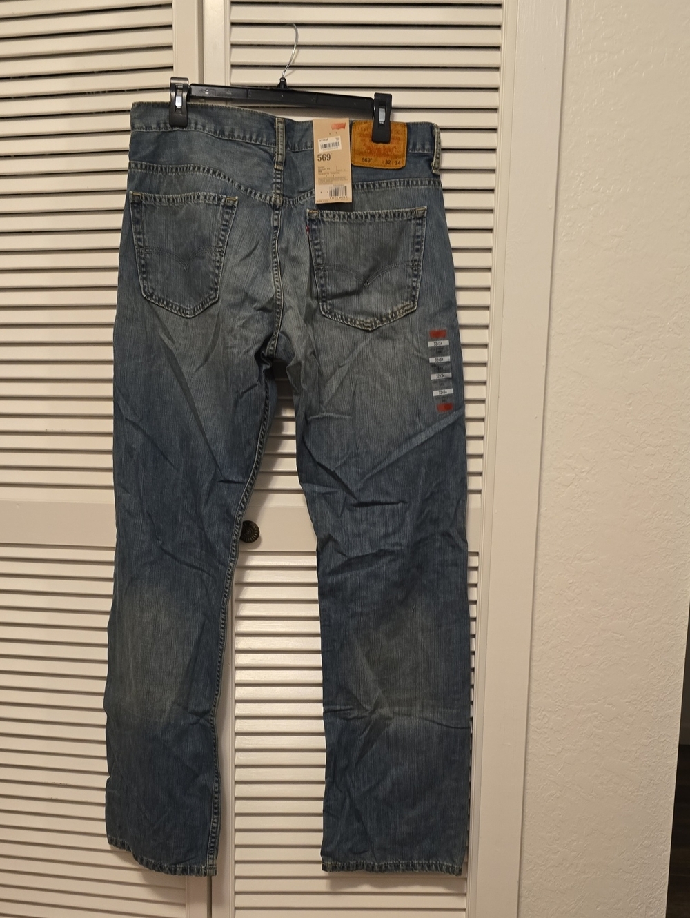 Men's Levi's 569 Loose Straight Fit Denim Jeans